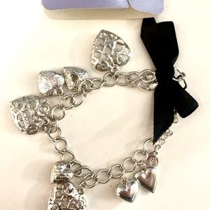 Heart Charm Bracelet NEW